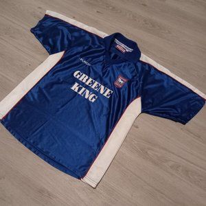 Ipswich Town 1999-2000-2001 Home ORIGINAL Punch Vintage Soccer Jersey L